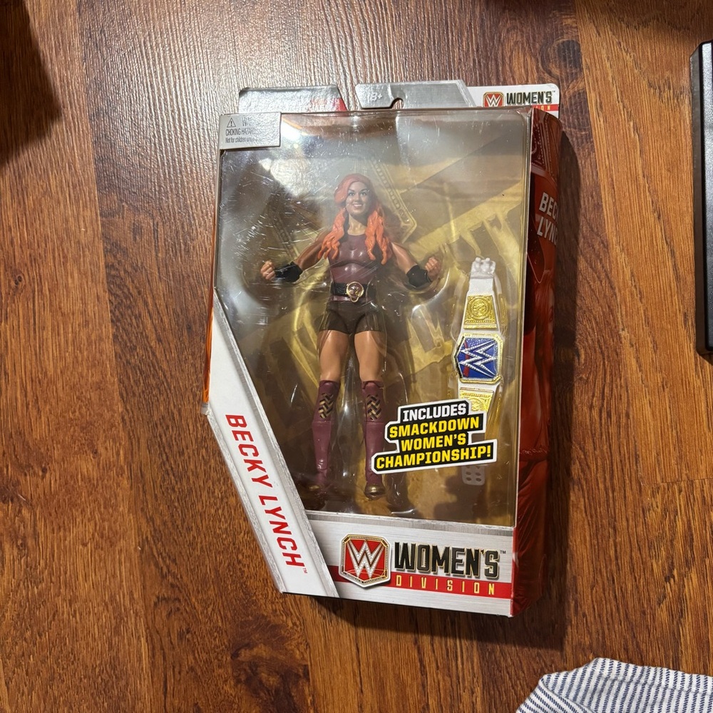 Mattel Elite Collection Becky Lynch Action Figure with Smackdown Women's Champio